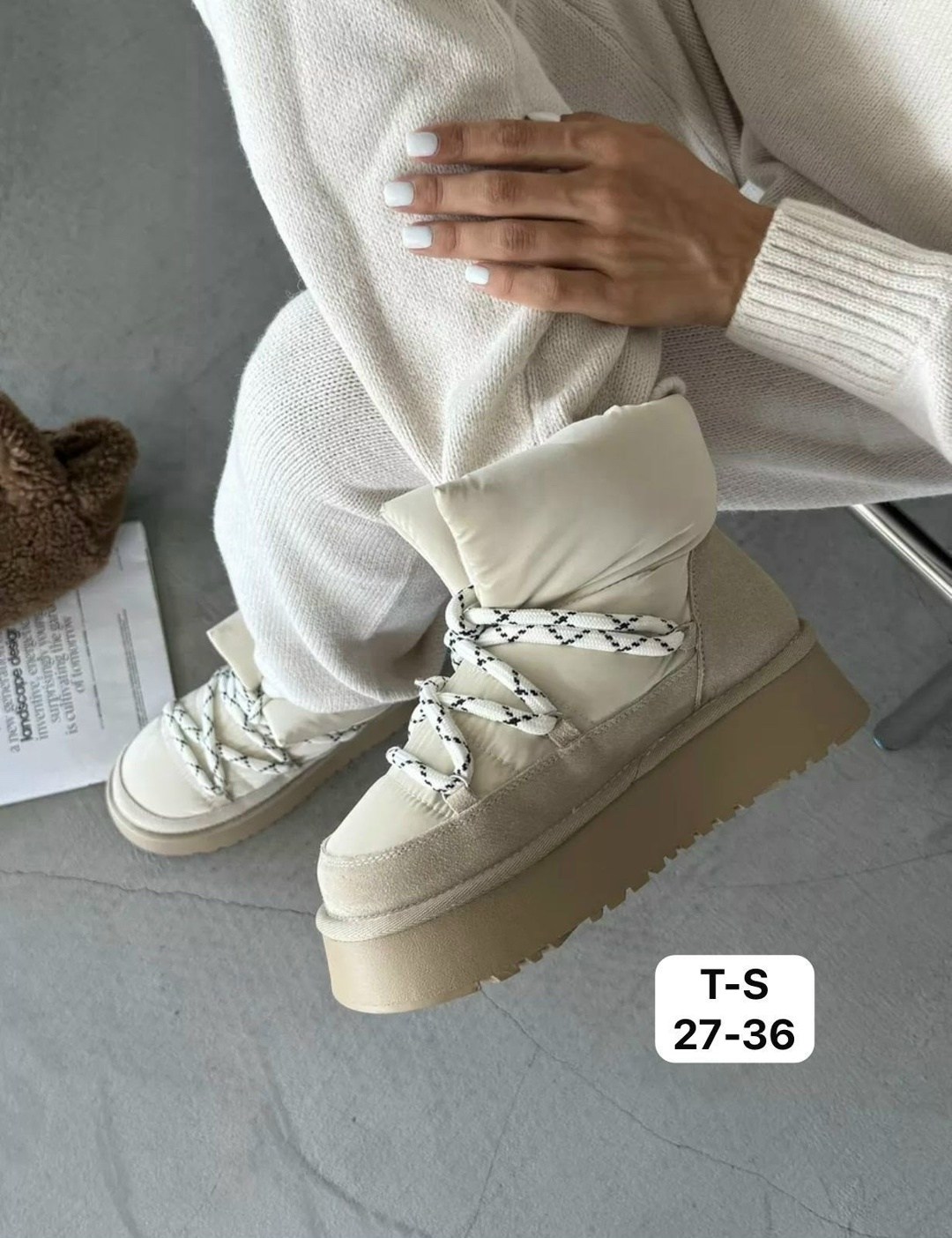 ,дутики женские,угги дутики на высокой платформе,зимние ботинки берцы yourbox,дутики