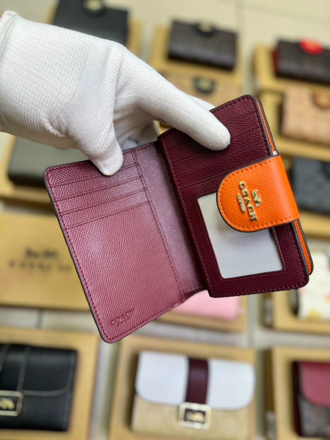 кошелек coach,женские кошельки,женский кошелек coach,стильный женский кошелек,брендовый кошелек