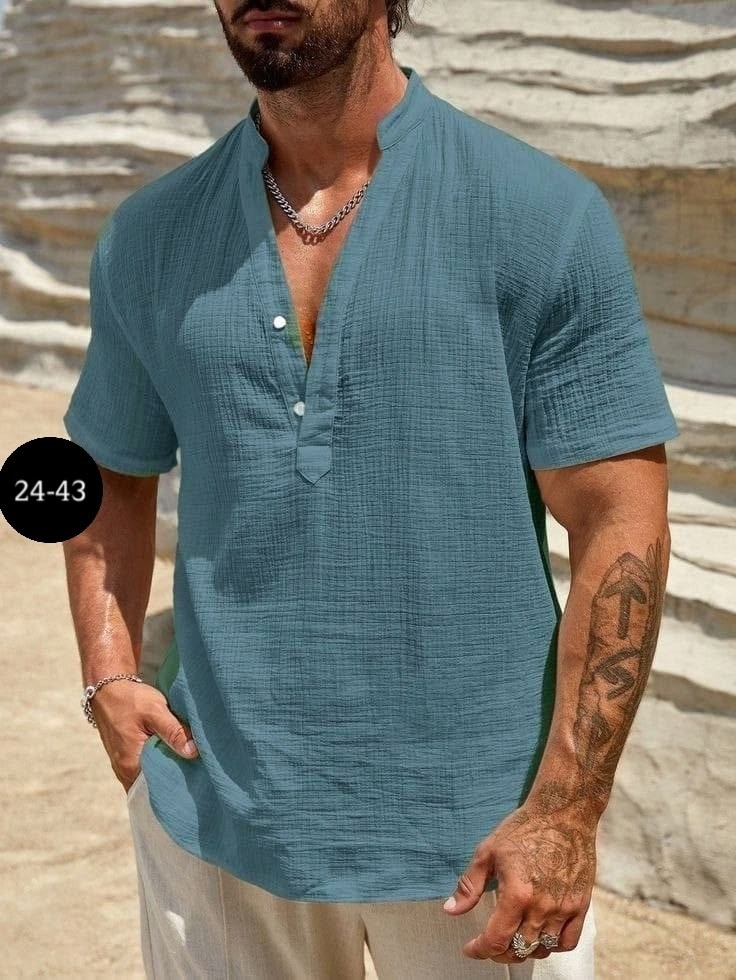 рубашка льняная мужская,рубашка мужская,мужская повседневная рубашка,рубашка мужская с короткими рукавами,повседневная рубашка