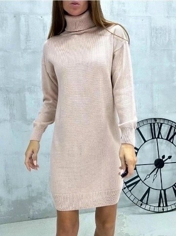 платье вязаное,платье свитер вязаная с горлом кк fashion цвет светло-серый,кашемировое платье свитер повседневное,платье вязаное теплое,туника шерсть