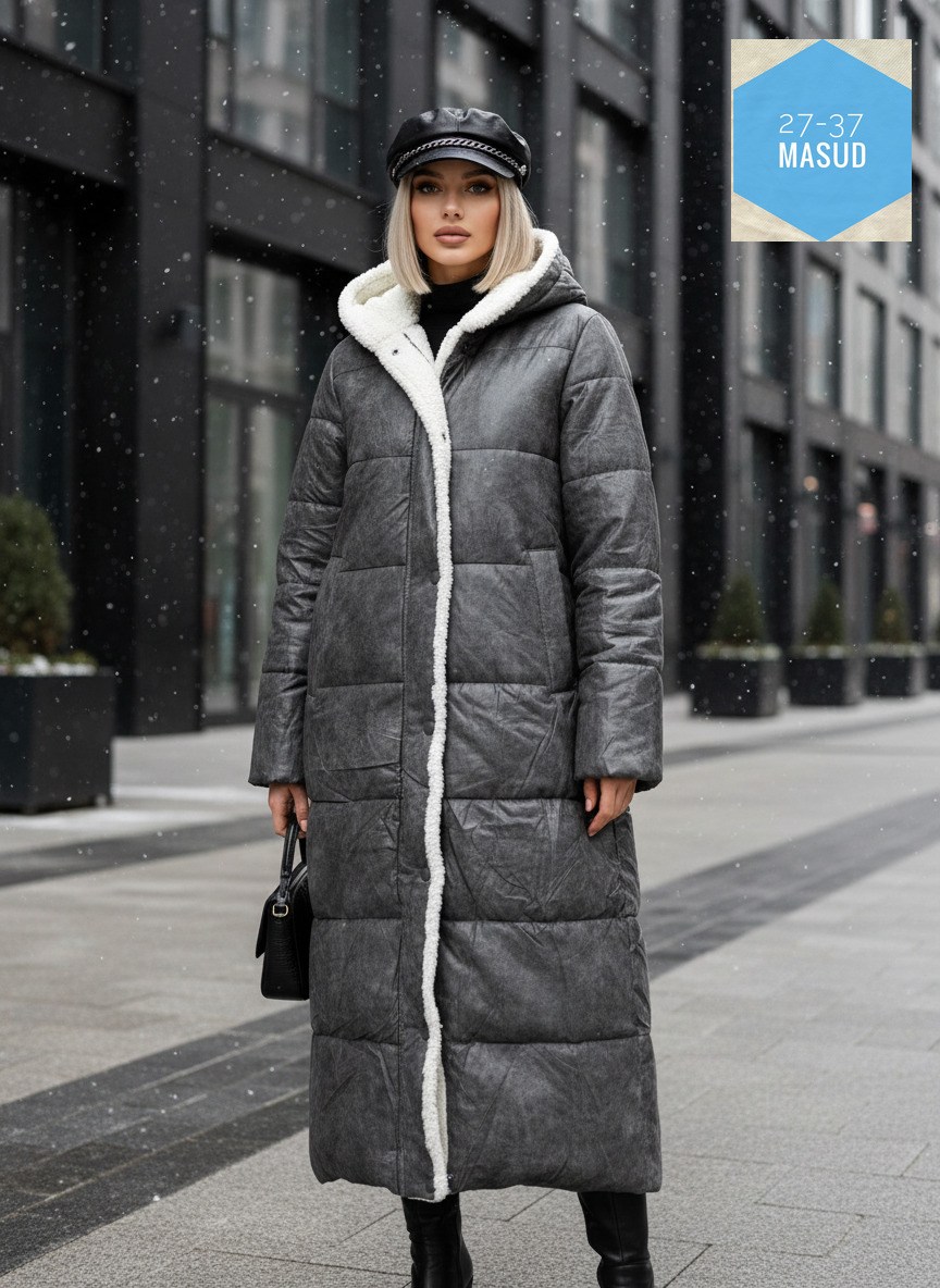 пуховик удлиненный,пуховик,двусторонний пуховик,пуховик двухсторонний,пуховик зимний длинный vesven