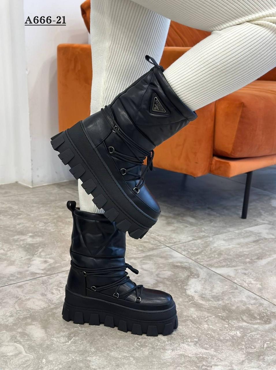 дутики prada,дутики, луноходы,дутики женские зимние,дутики прада