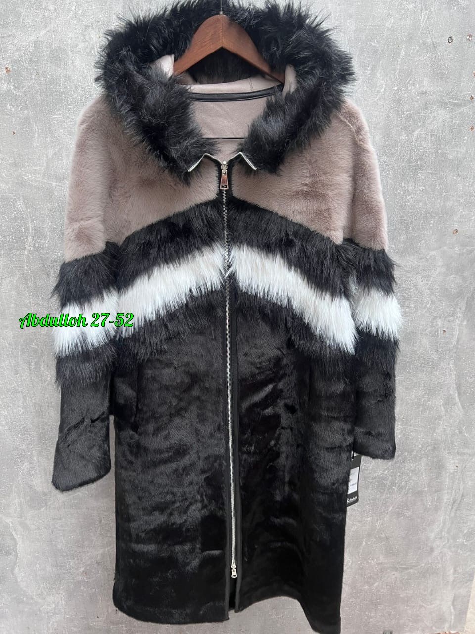 комбинированная шуба,шуба,эко шуба,комбинированная шуба из меха,женская дубленка