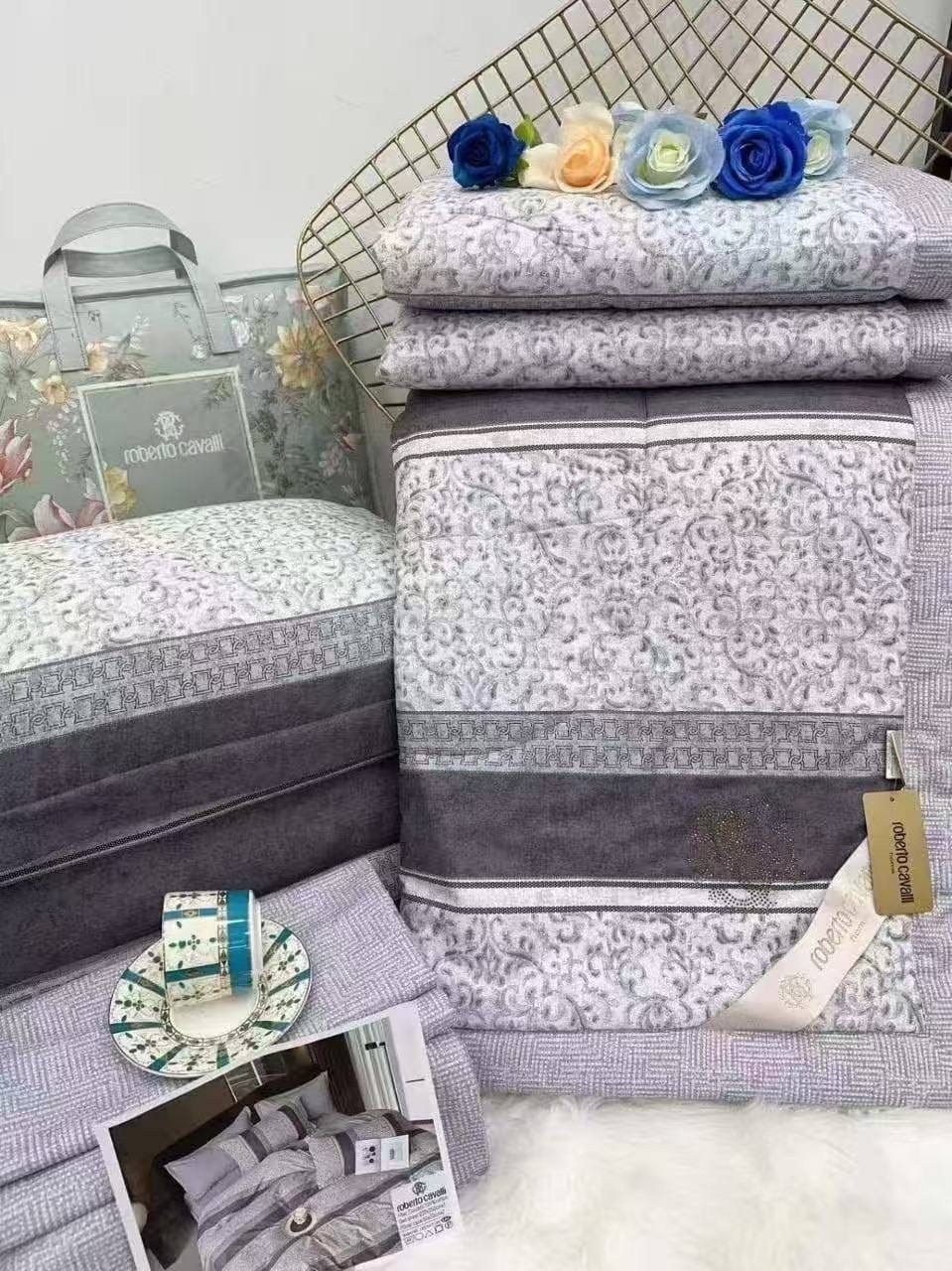комплект постельного белья с одеялом roberto,комплект постельного белья с готовым одеялом евро,постельное бельё roberto cavalli с одеялом,комплект постельного белья с готовыми одеялами,комплект постел