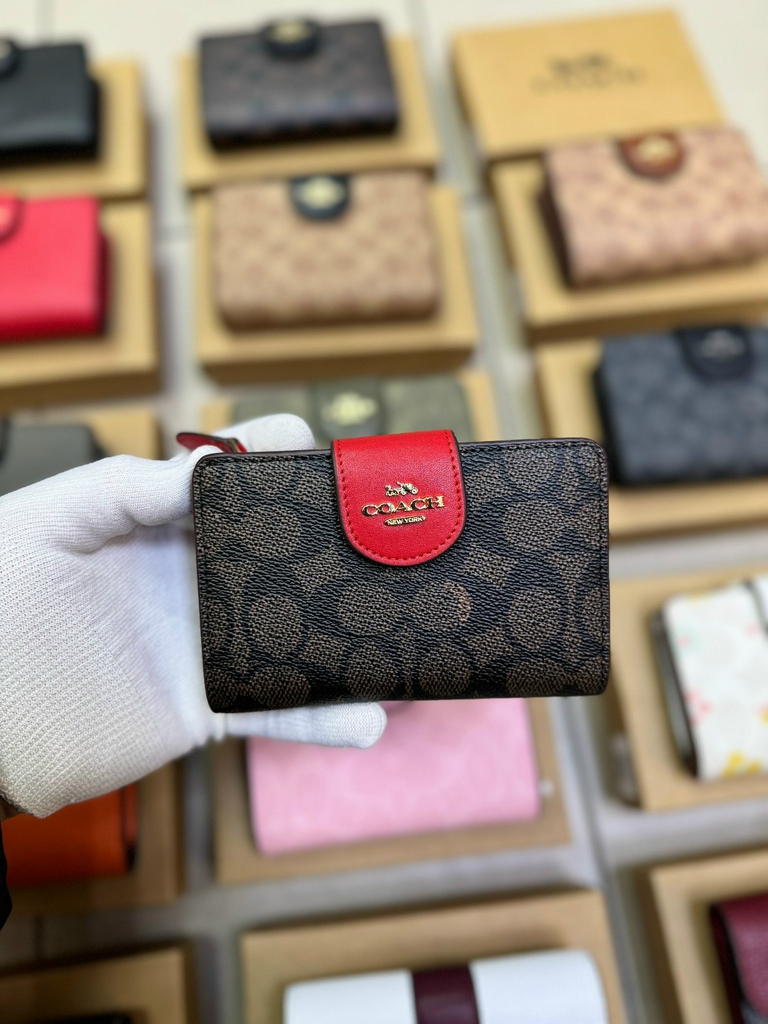 женский кошелек coach,кошелек coach,coach брендовый кошелек,женские кошельки,кошелек натуральная кожа coach