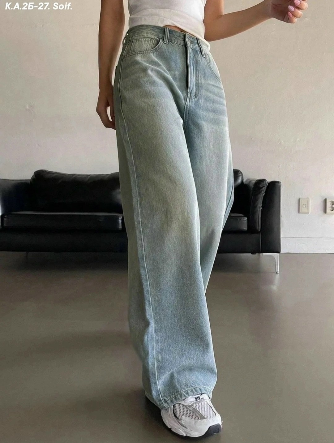 джинсы широкие,женские джинсы с широкими штанинами slergiri,широкие джинсы трубы,женские широкие джинсы,мешковатые джинсы с широкими штанинами для женщин