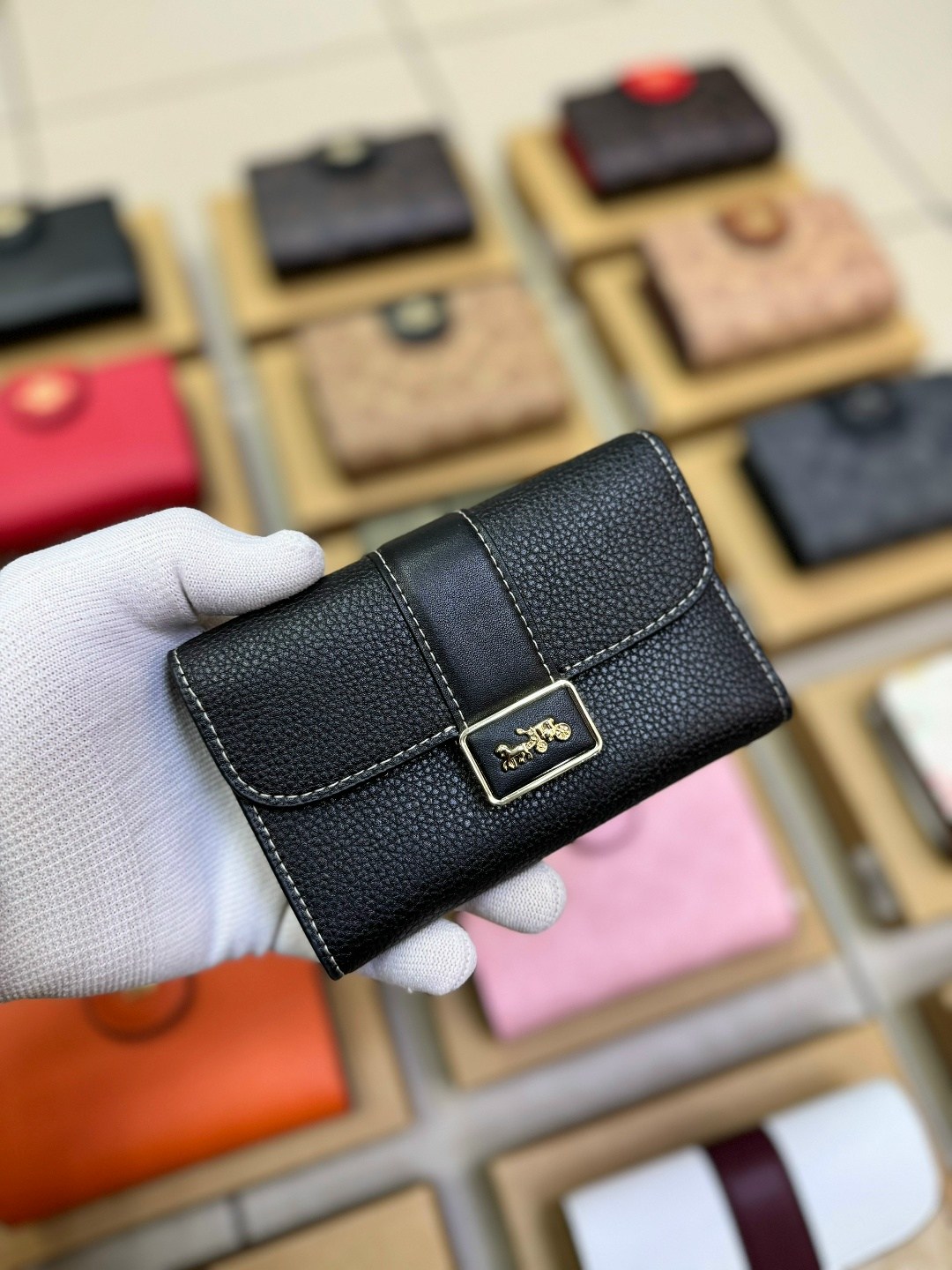 кошелек coach,женские кошельки,женский кошелек coach,брендовый кошелек,кошелек