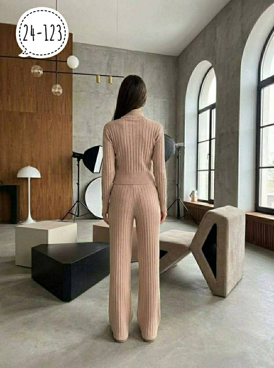 костюм женский трикотажный,костюм женский: водолазка и штаны (one size) 42-48 арт. 1325579,удобные трикотажные костюмы,вязаный костюм женский,костюм женский: свитер и штаны (one size) 42-48 арт. 15479