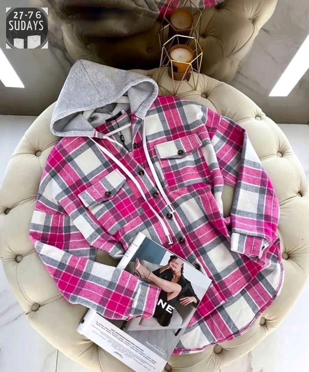 рубашка с капюшоном теплая,рубашка с капюшоном женская,рубашка lee женская в клетку,рубашка теплая женская,клетчатая рубашка с капюшоном