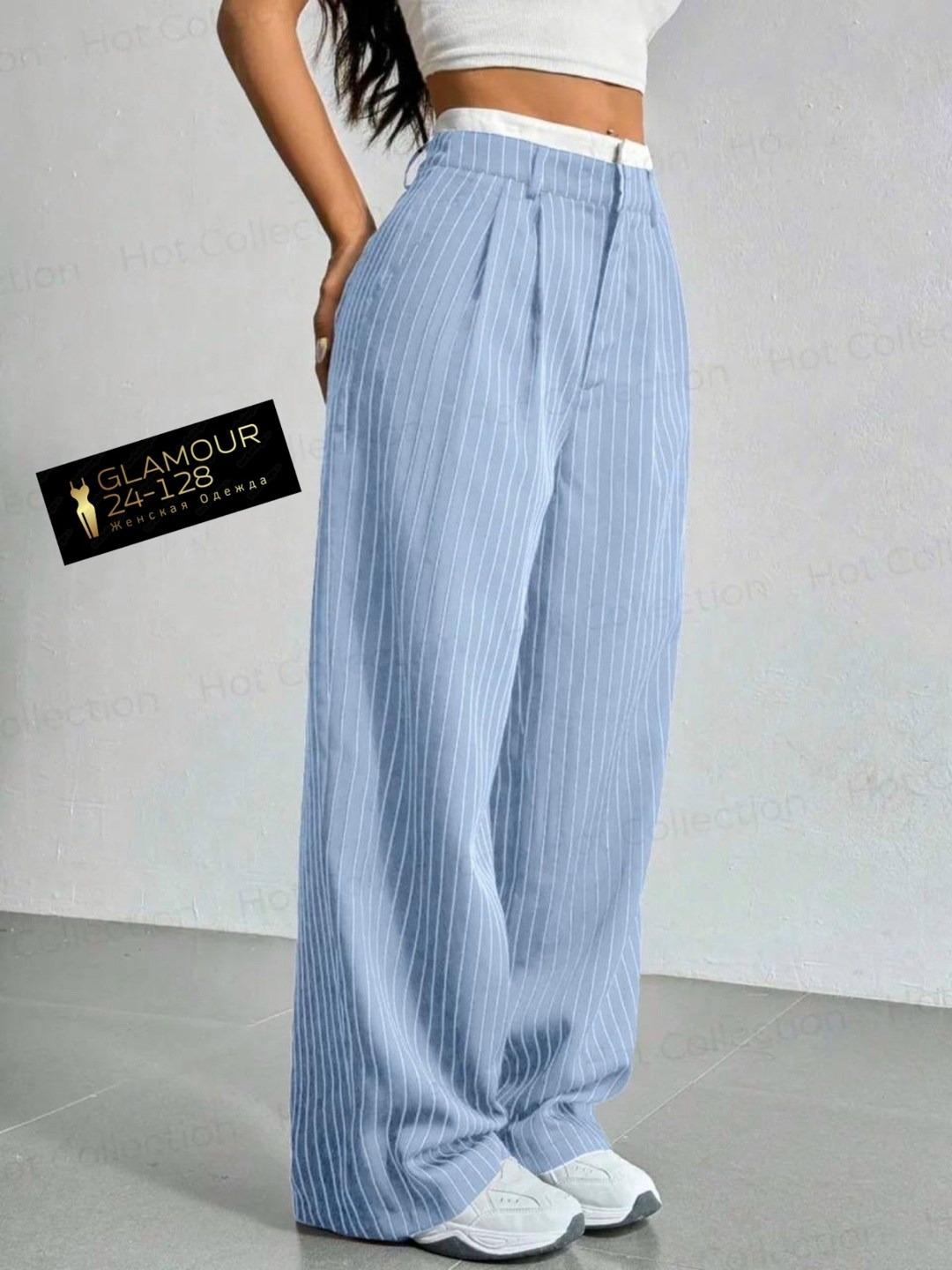 брюки широкие палаццо,брюки палаццо hot collection 263331989,свободные женские брюки,брюки широкие палаццо novocho 256055905,брюки в полоску
