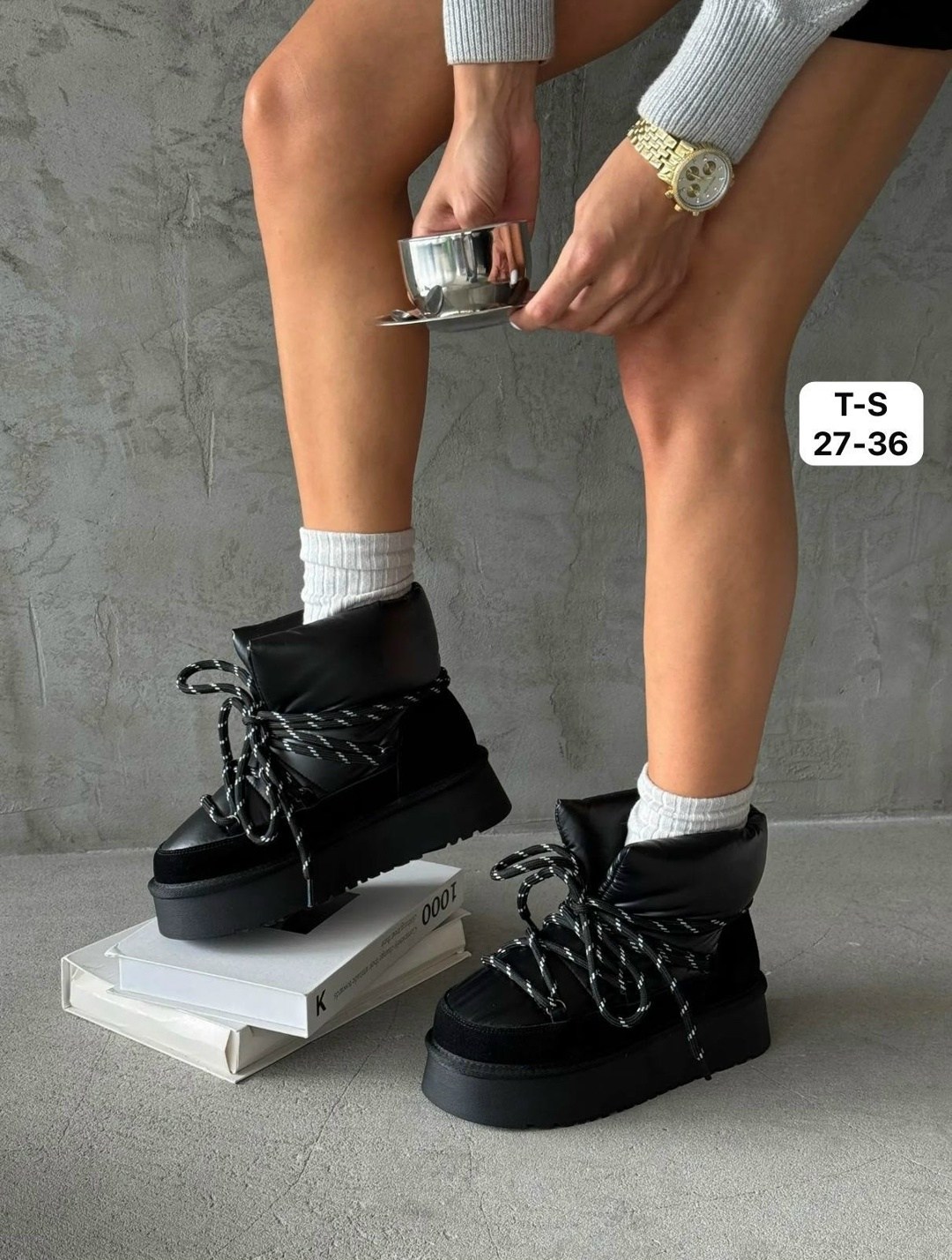 ,дутики женские,угги дутики на высокой платформе,зимние ботинки берцы yourbox,дутики