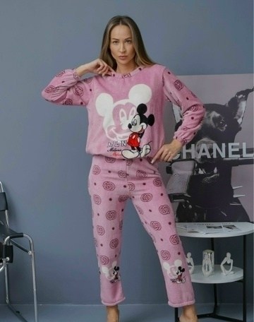 теплая пижама,теплая пижама женская,плюшевая пижама,теплая пижама домашняя,пижама теплая плюшевая со штанами