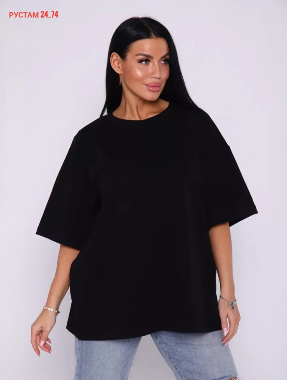 футболка женская удлиненная оверсайз из хлопка,базовая футболка женская,футболки женская,футболки женская оверсайз,футболка базовая оверсайз