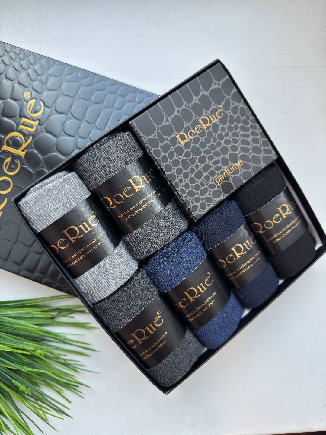 roerue носки мужские 6 пар,мужские носки,комплект носки мужские,носки мужские набор комплект,носки мужские набор