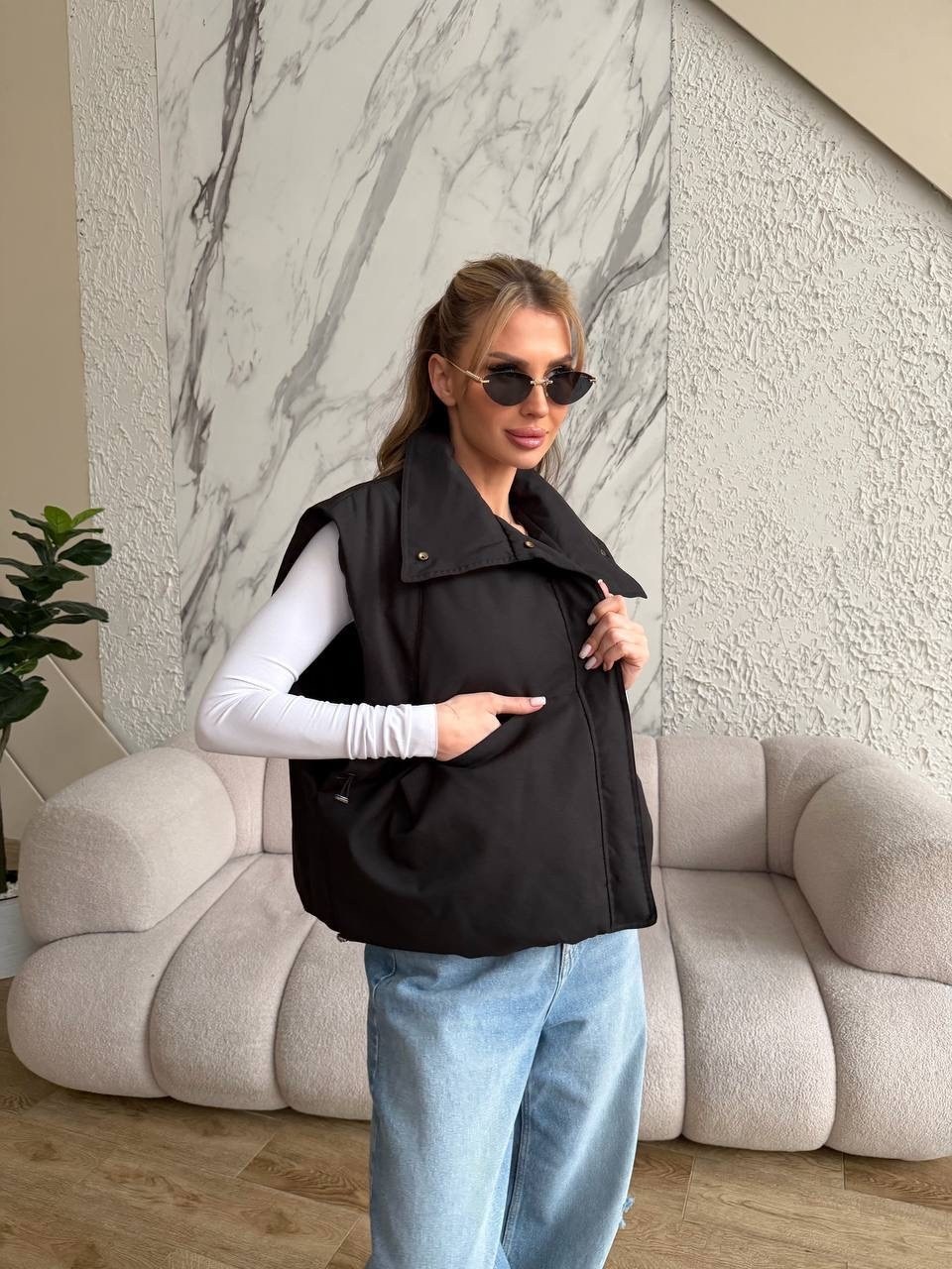 женская жилетка,жилетка,жилет,стильная жилетка,жилет женский