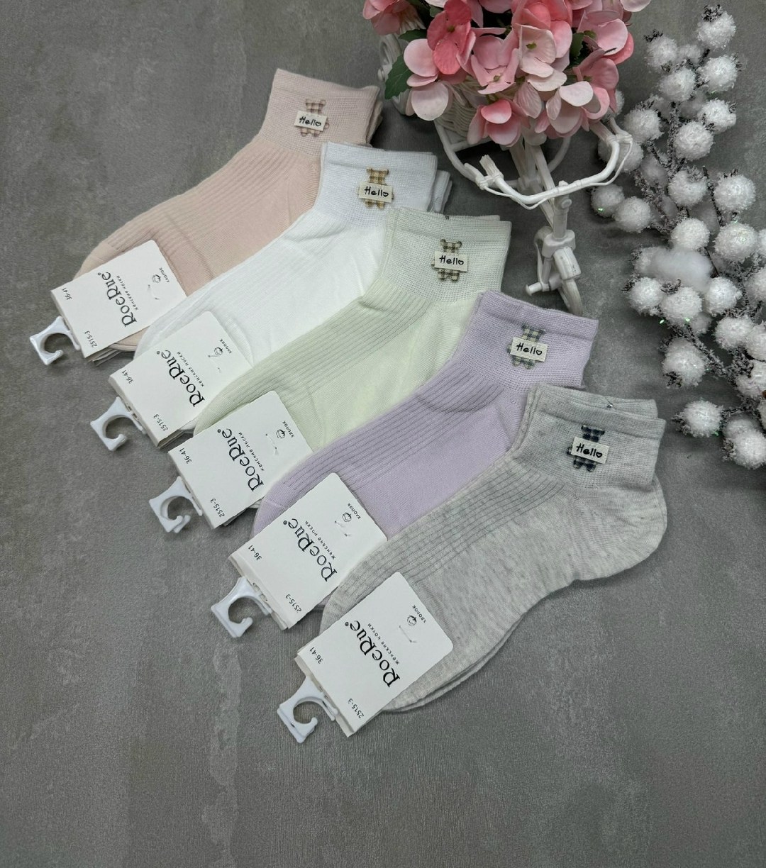 носки женские 10 пар,женские носки,носки женские короткие,носки женские р. 36-41 арт. 1315064,носки для женщин