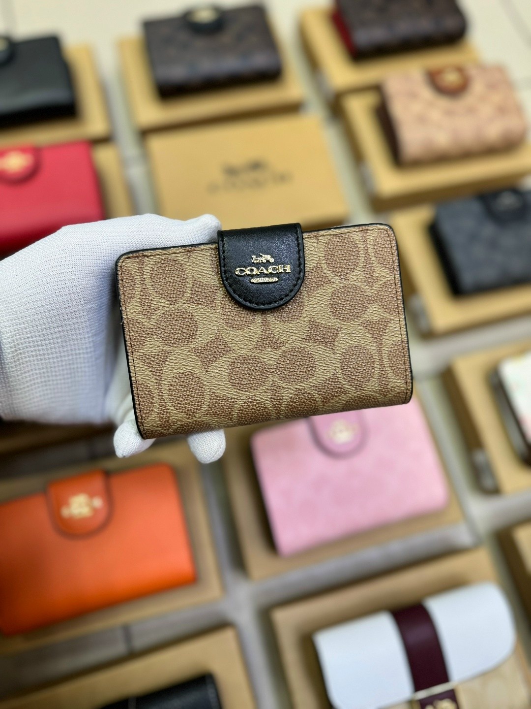 женский кошелек coach,кошелек coach,coach брендовый кошелек,женские кошельки,кошелек натуральная кожа coach