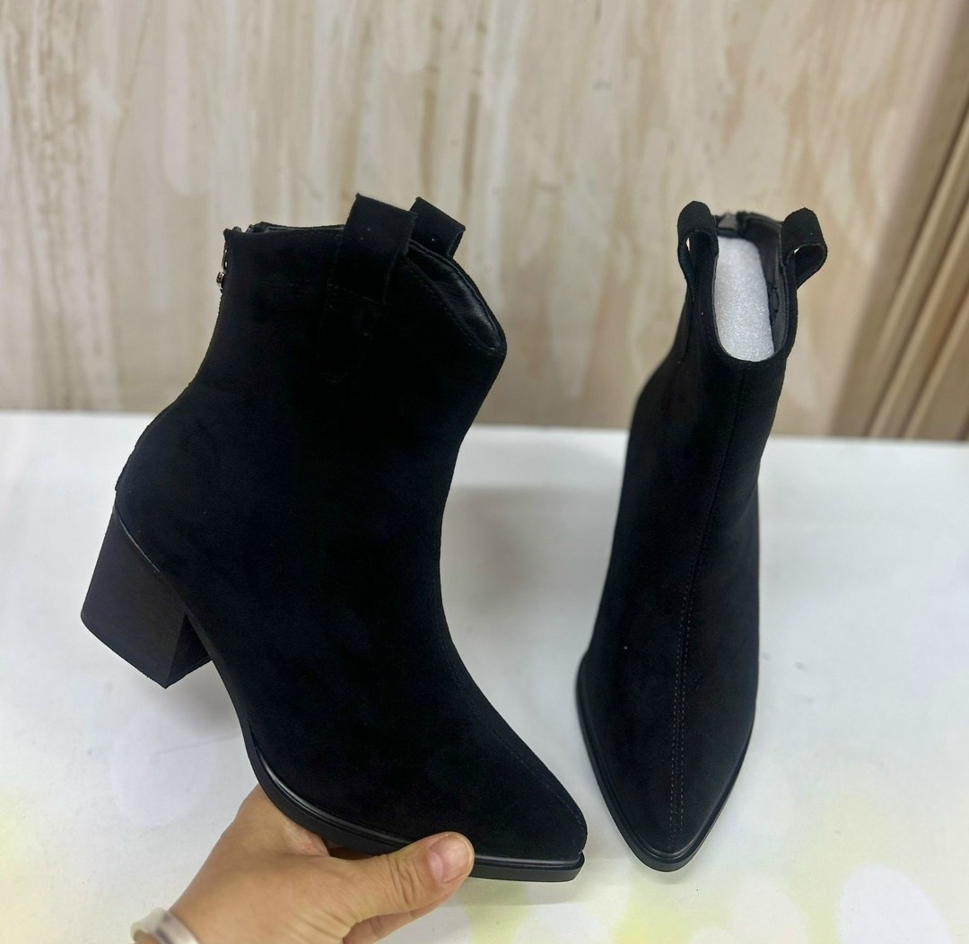 ботильоны женские,ботильоны,ботильоны демисезонные,ботильоны демисезонные на каблуке с острым носом,ботильоны казаки демисезонные женские