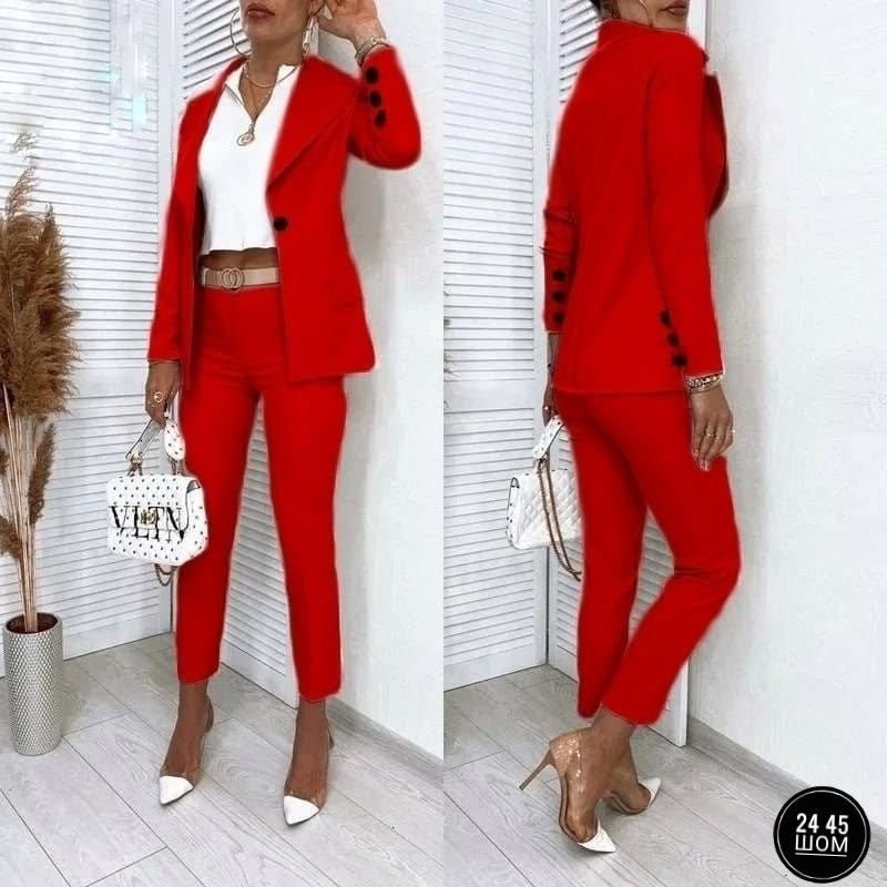 костюм женский брючный,женский классический брючный костюм,женский костюм двойка,красный костюм женский брючный,женский костюм