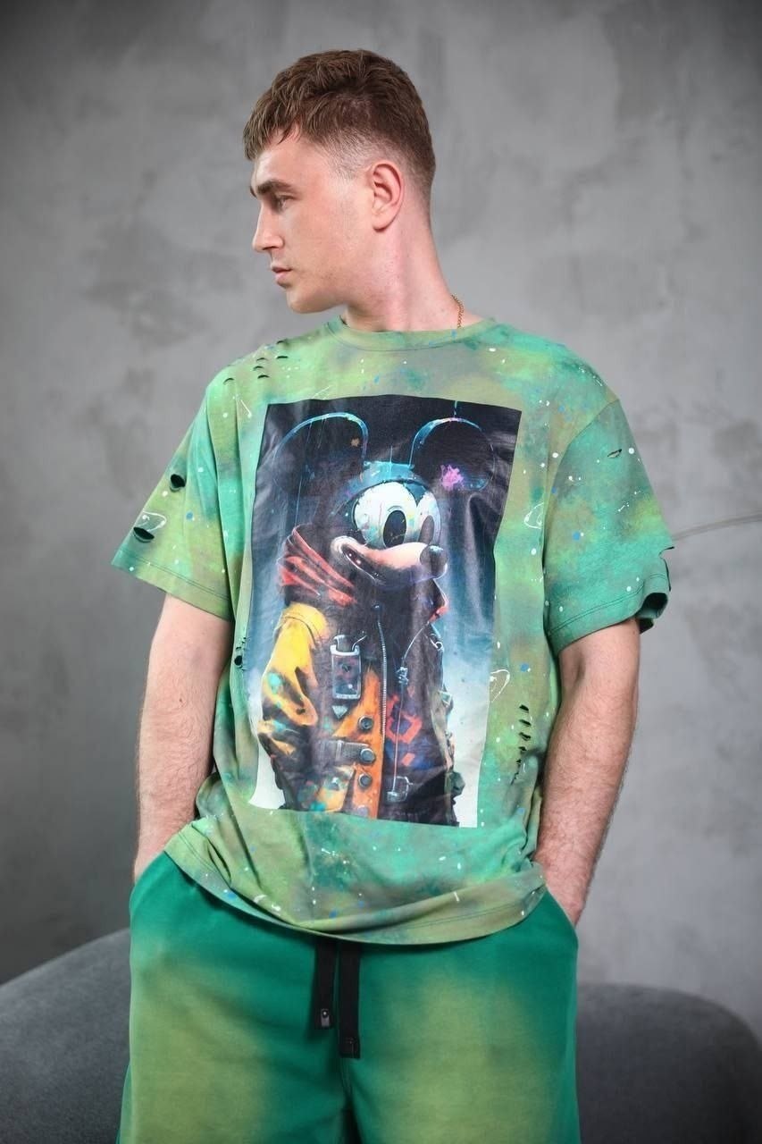 мужская футболка,микки маус дисней,футболка с микки маус,футболка с принтом микки маус дисней