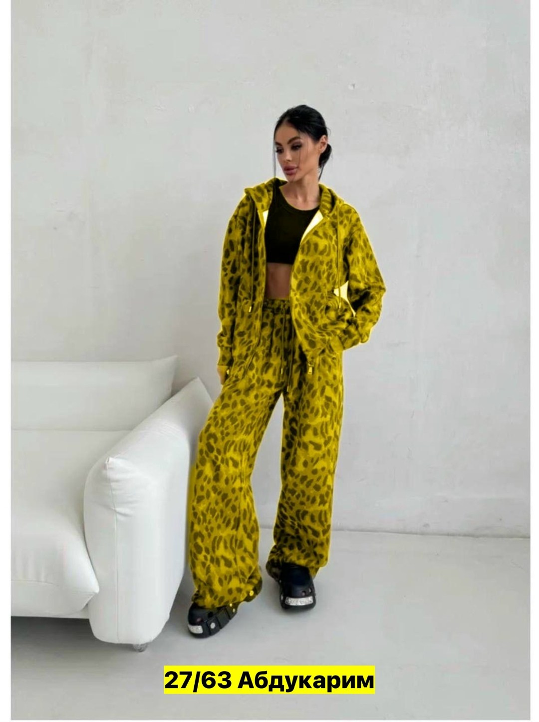 костюм двойка утепленный с капюшоном,спортивный костюм теплый леопардовый majiko,спортивный костюм теплый брючный леопардовый majiko,леопардовый костюм женский,костюм спортивный с начесом леопардовый