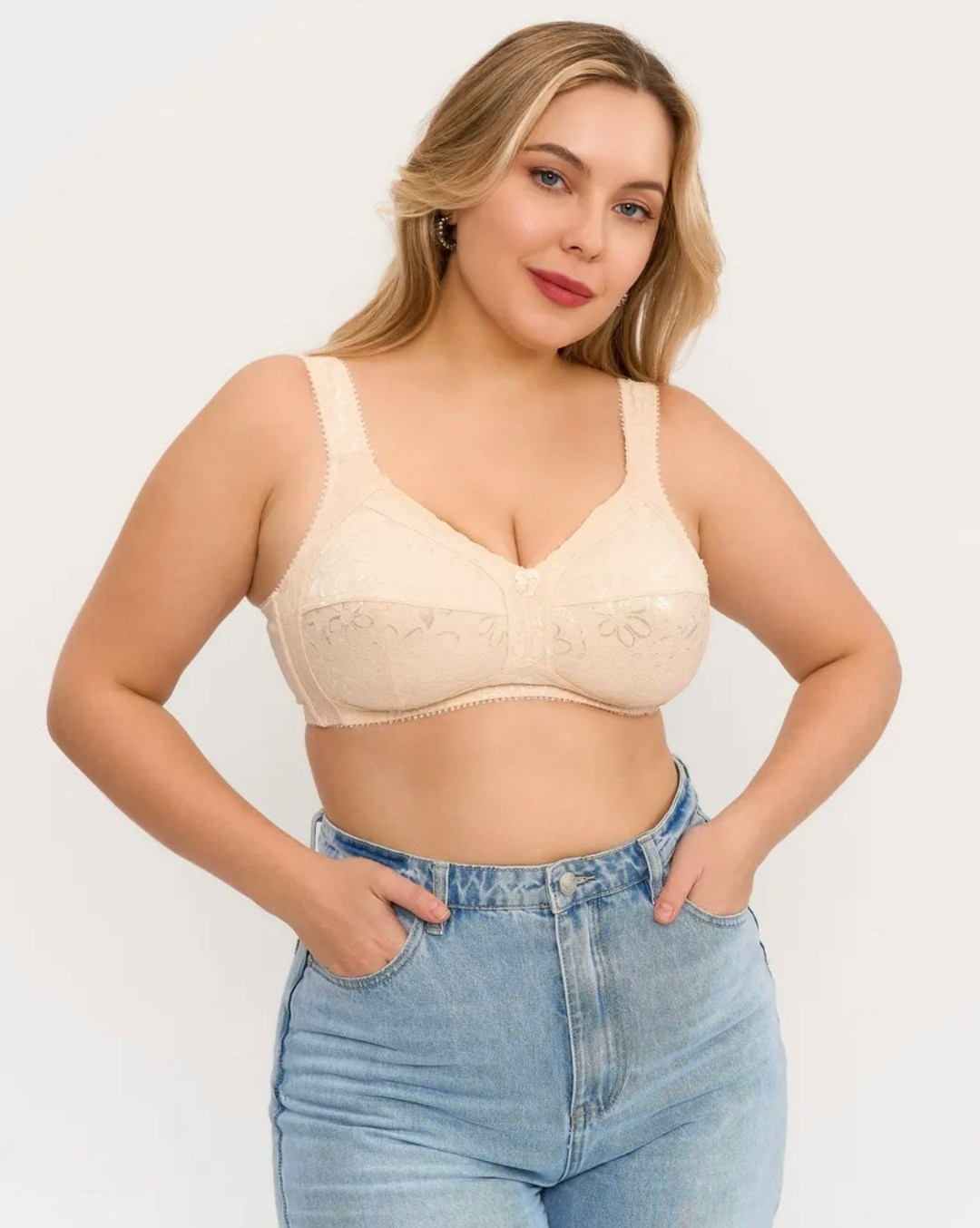 бюстгальтер без косточек,бежевый бюстгальтер,бюстгальтер женский,бюстгальтер м006 бежевый,бюстгальтер новое время