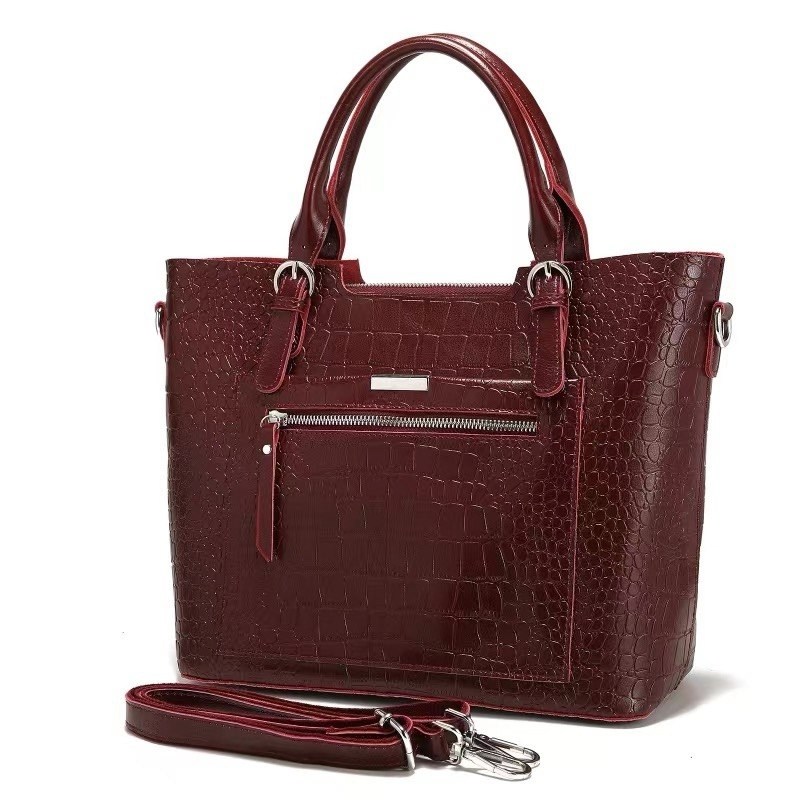 женская кожаная сумка под крокодила 8800-220 ред,сумка женская,сумка,сумка женская натуральная кожа,женская кожаная сумка под крокодила