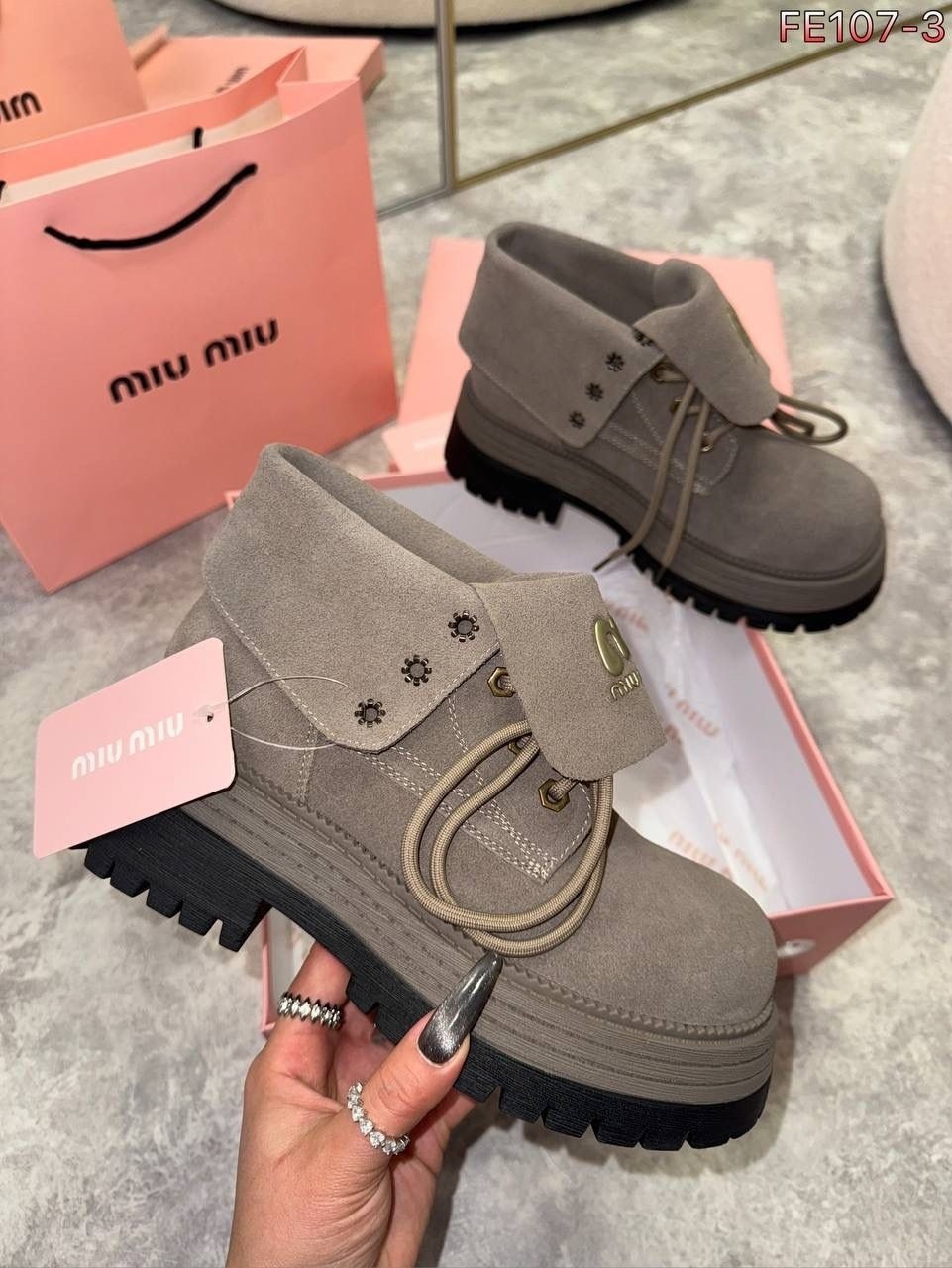 ботинки замшевые miu miu,ботинки miu miu,ботинки женские зимние miu miu,,ботинки миу миу