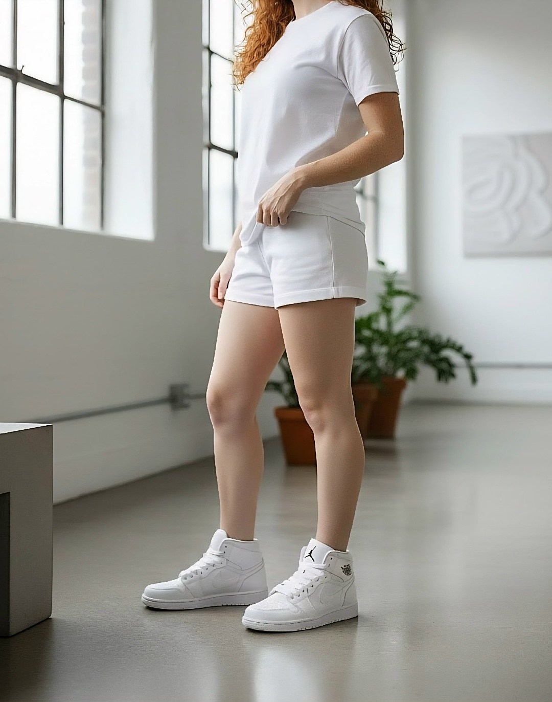 кроссовки белые высокие найк айр,кроссовки найк джордан белые,,кроссовки найк женские белые кожаные высокие,спортивная