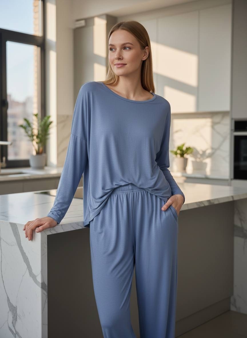 пижамы для женщин,пижама женская,комплект пижама,motf premium пижама из вискозы супер мягкий из модала,пижам