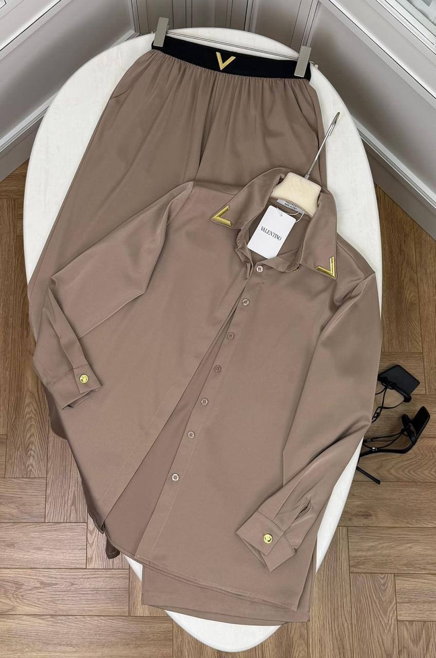 костюм женский элегантный,шелковый костюм,элегантный женский костюм из 2 предметов 2026 года,костюм брючный шелковый,атласный костюм