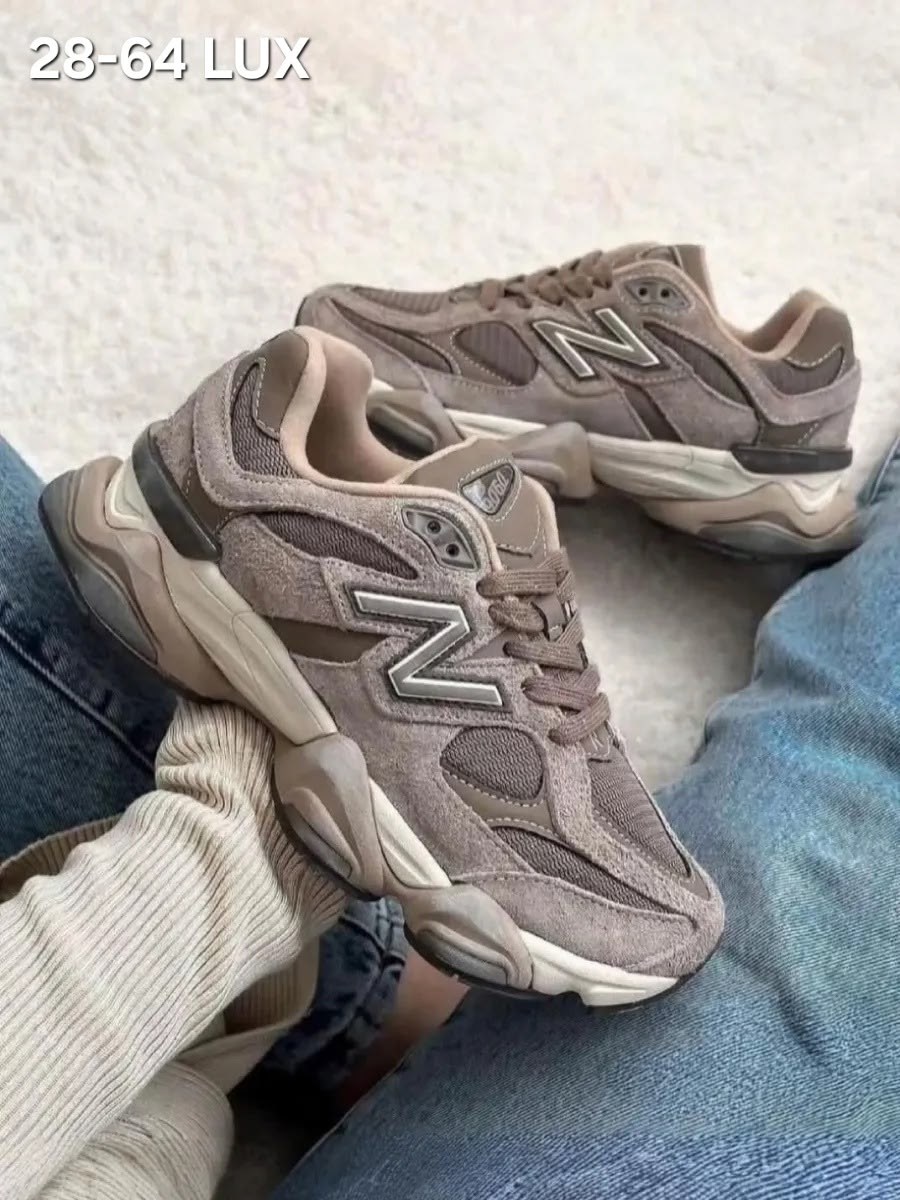кроссовки new balance 9060,кроссовки new balance,кроссовки nb 9060 mushroom brown,женские кроссовки,женские замшевые кроссовки nb 9060 beige/brown new balance