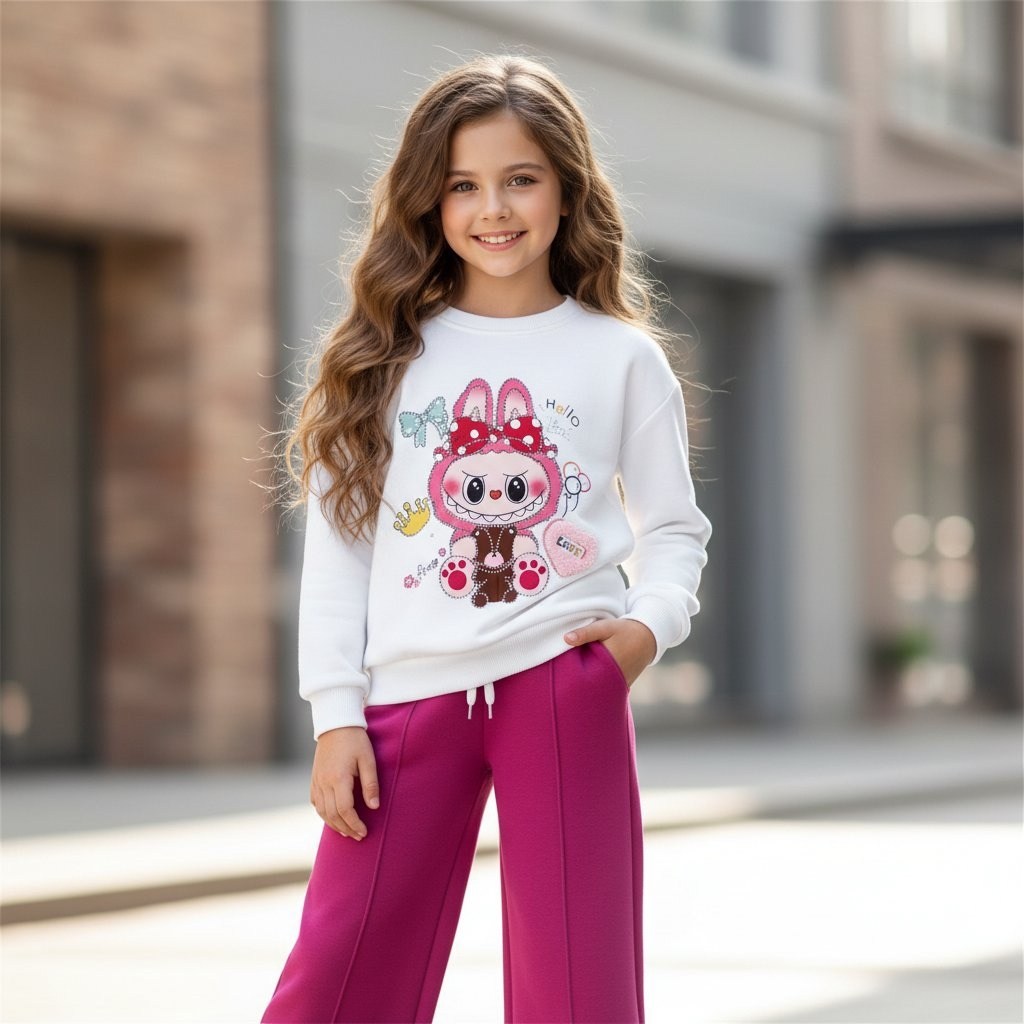 cвитшот для девочки,джемпер для девочек,костюм для девочек,одежда для девочек,ребенок
