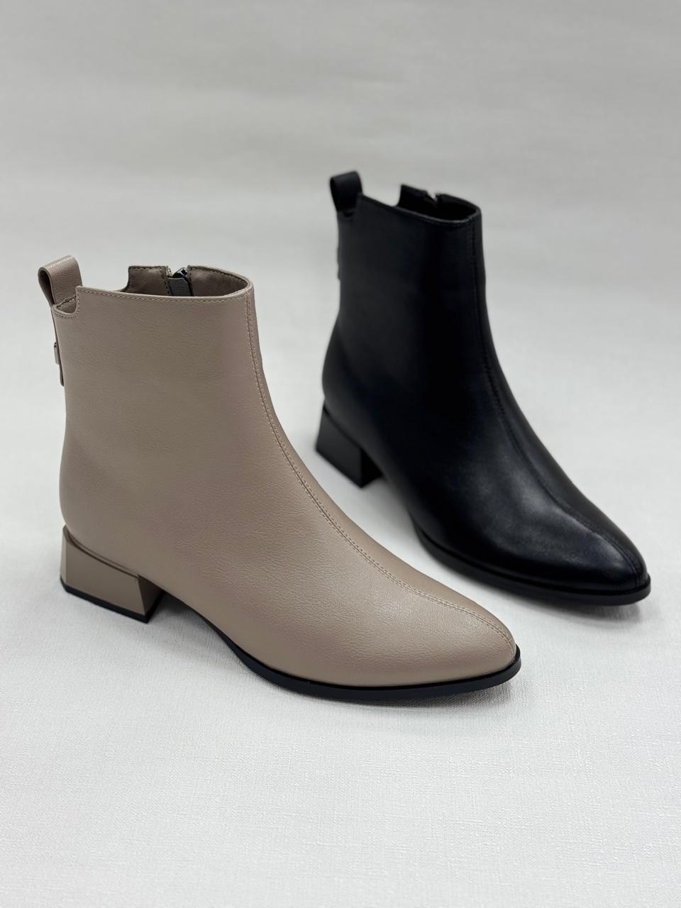 ,ботильоны женские,бежевые ботильоны,полусапожки, женская