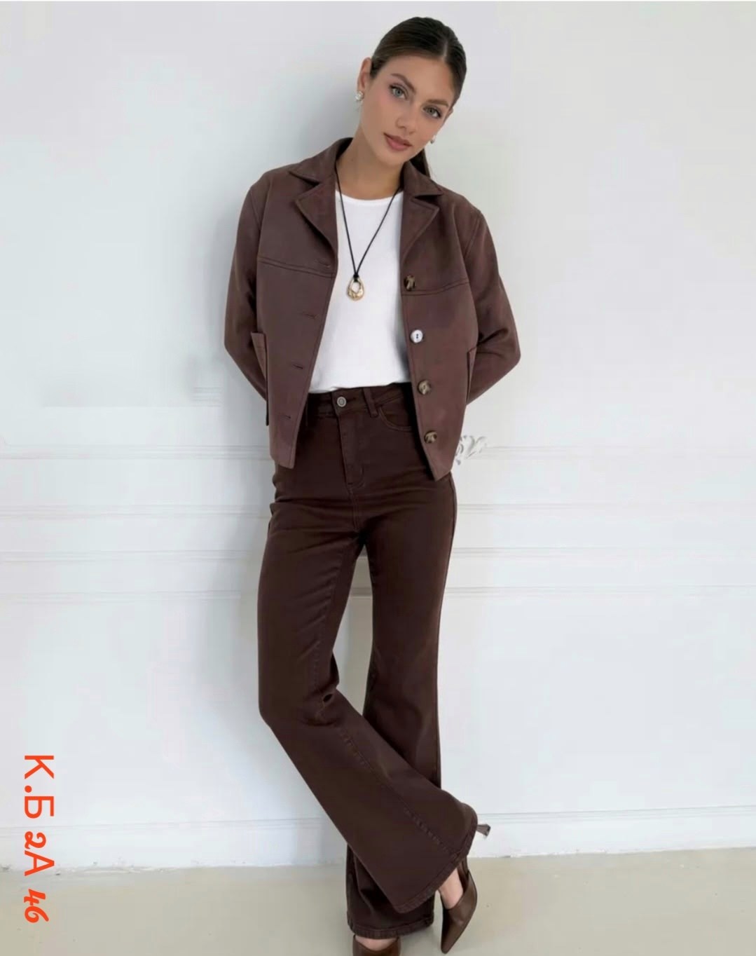 джинсы женские с завышенной талией узкие универсальные брюки-клеш,коричневые джинсы клеш женские,женские джинсы коричневые джинсовые расклешенные брюки,джинсы клеш женские,коричневые джинсы