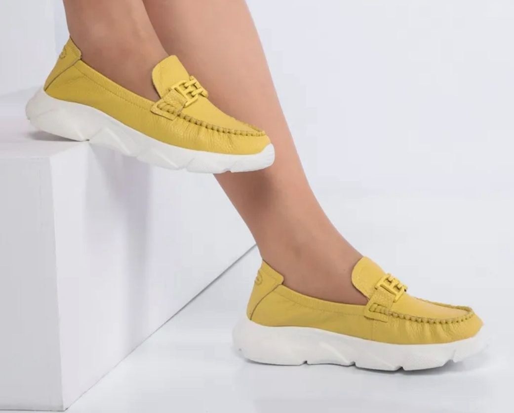 ,мокасины женские,женские лоферы,желтые мокасины женские, повседневные