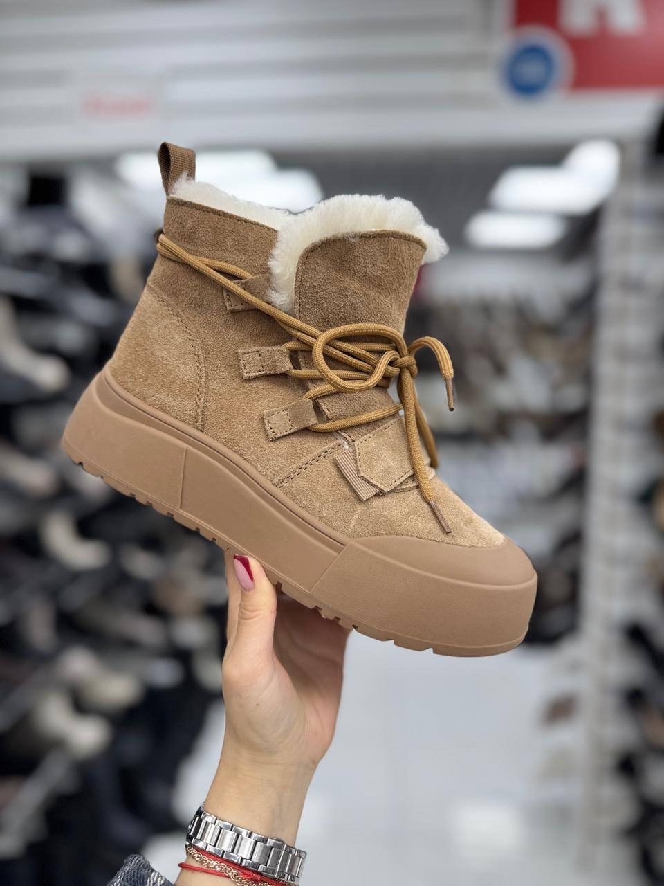 женские угги,женские угги ugg,,угги mini bailey button chestnut,угги