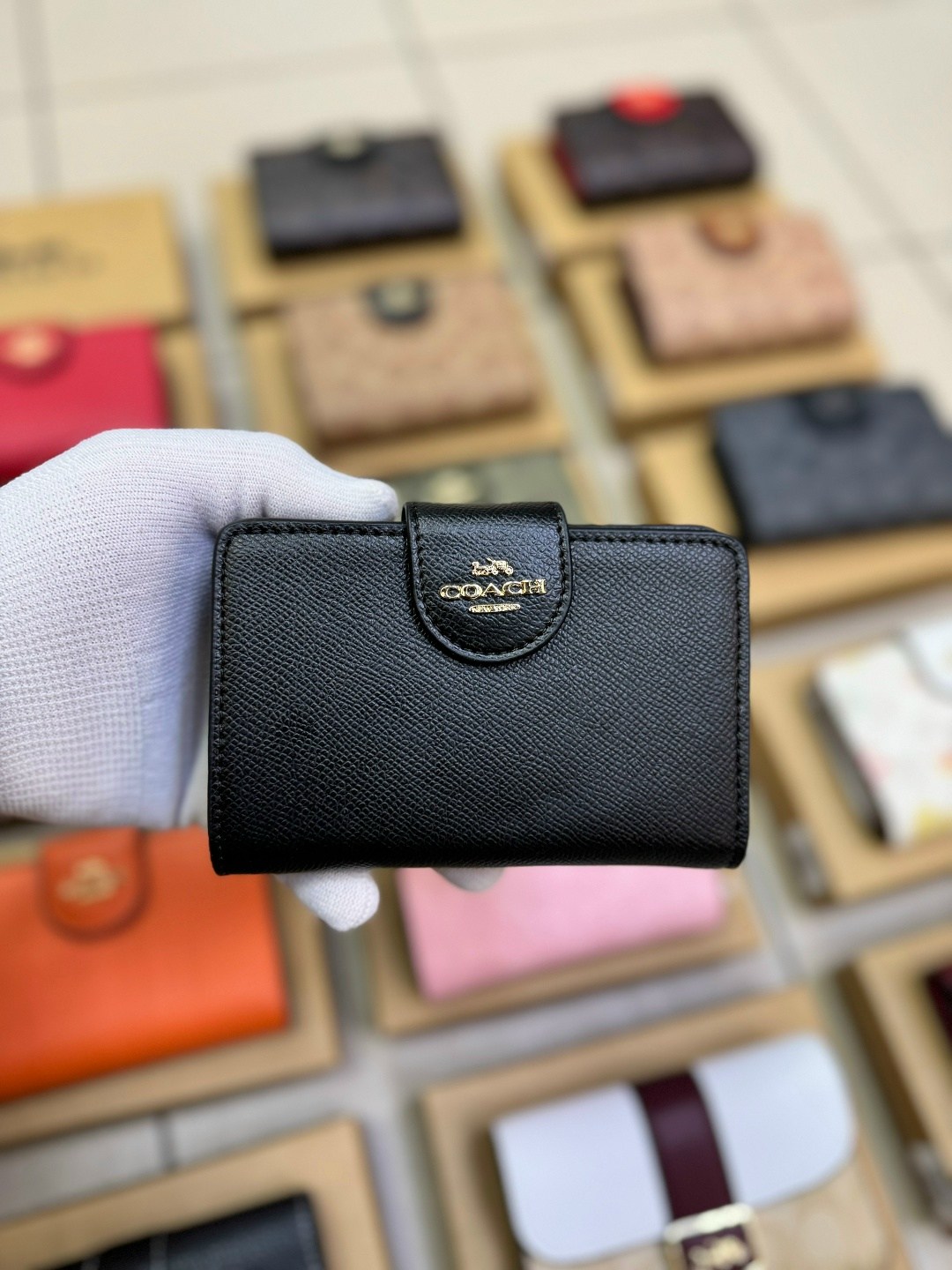 кошелек coach,женские кошельки,женский кошелек coach,стильный женский кошелек,брендовый кошелек