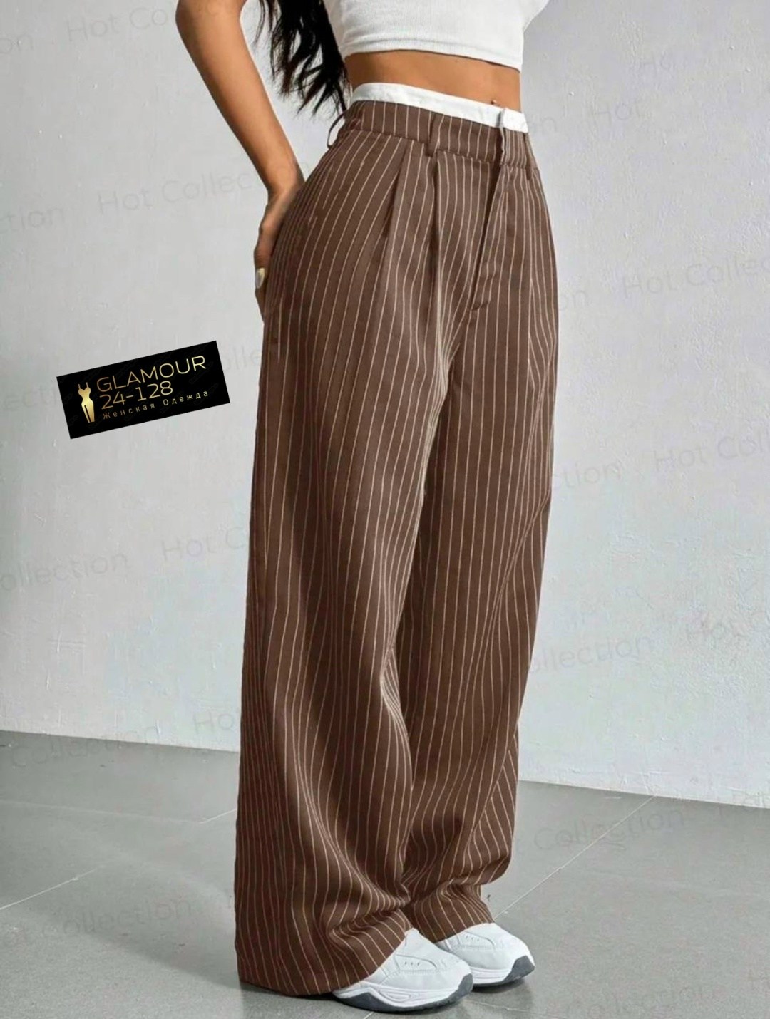 брюки широкие палаццо,брюки палаццо hot collection 263331989,свободные женские брюки,брюки широкие палаццо novocho 256055905,брюки в полоску