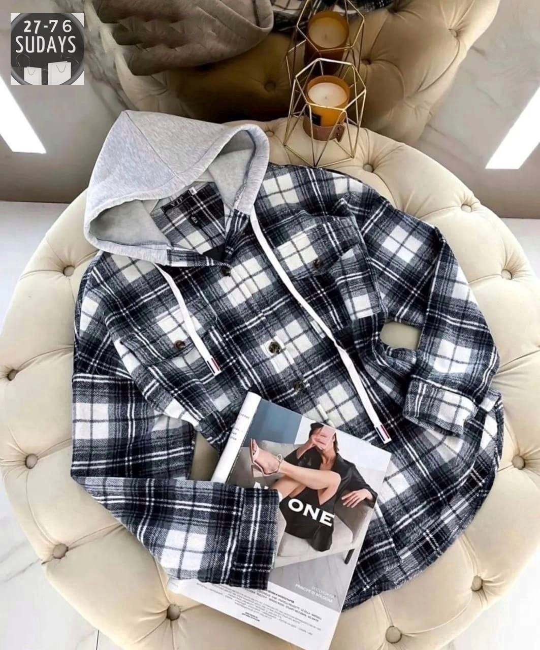 рубашка с капюшоном теплая,рубашка с капюшоном женская,рубашка lee женская в клетку,рубашка теплая женская,клетчатая рубашка с капюшоном