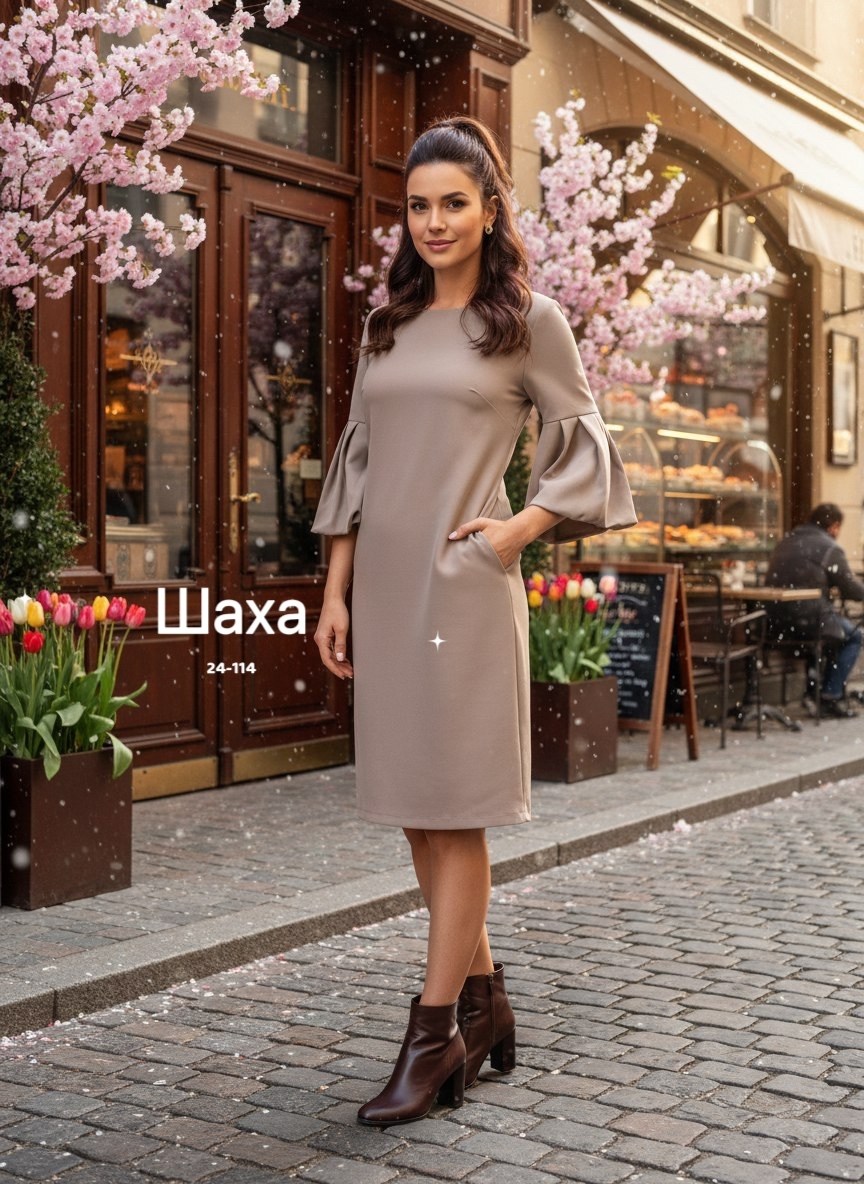 стильное платье,платье женская,приталенное платье,платье,фатима аргашокова