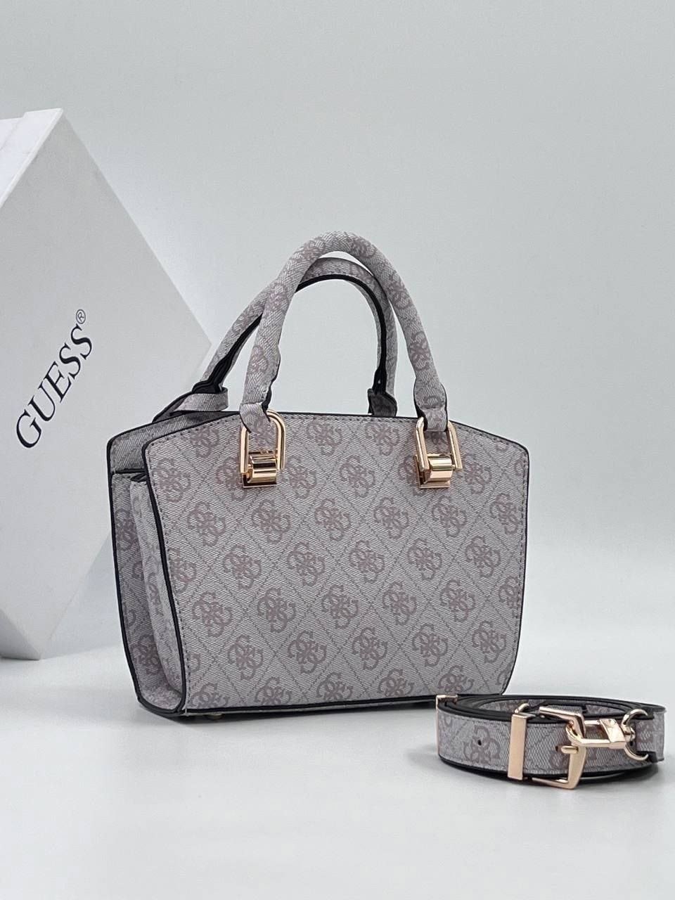 женская сумка guess,сумка guess,сумка женская новая guess серая,сумки guess оригинал 2026,сумка женская guess afina