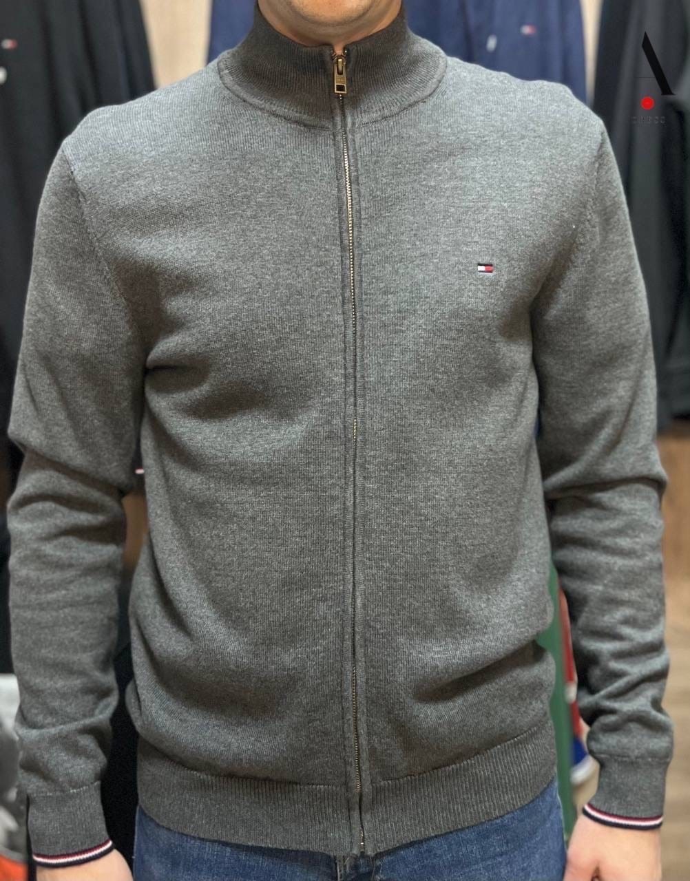 кардиган томми хилфигер мужской,кофта мужская,кардиган tommy hilfiger,кофта мужская на молнии,кардиган tommy hilfiger синий