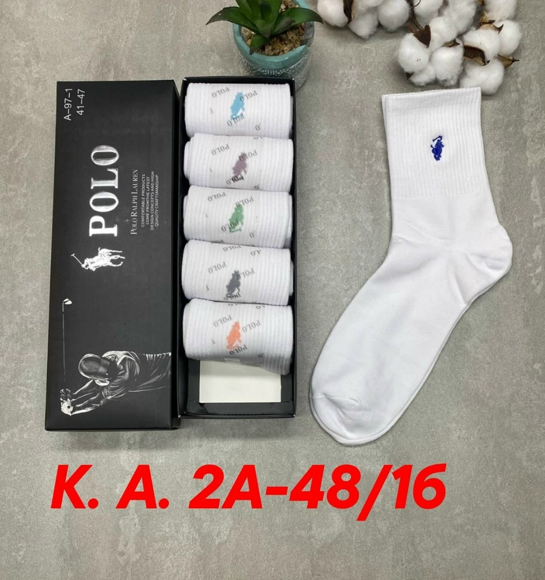 носки мужские,носки набор 6 пар polo ralph lauren,комплект белых носков 6 пар ароматизированные polo ralph lauren,брендовые носки мужские,носки набор