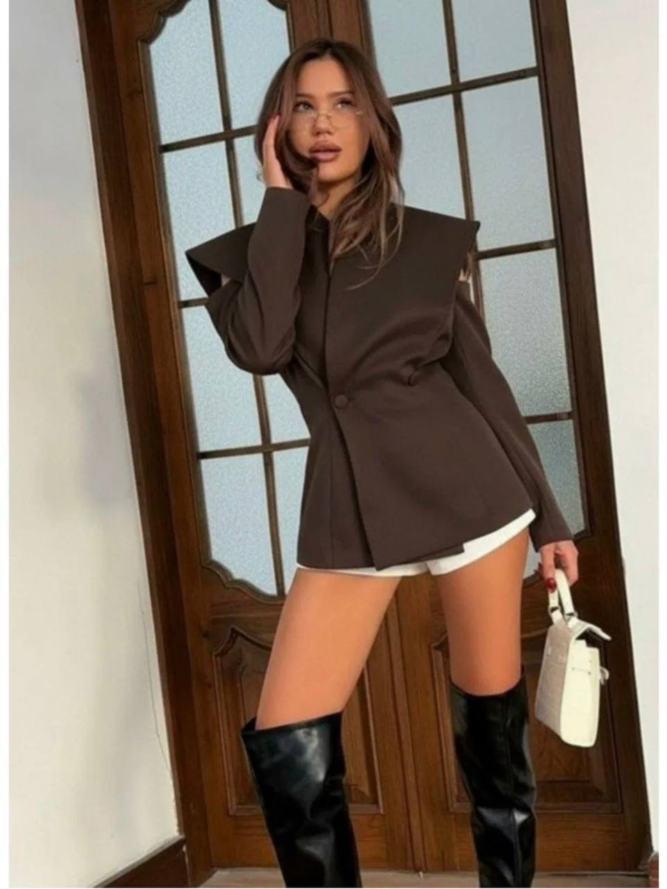 костюм пиджак,костюм,высокая мода,пиджак с открытыми плечами