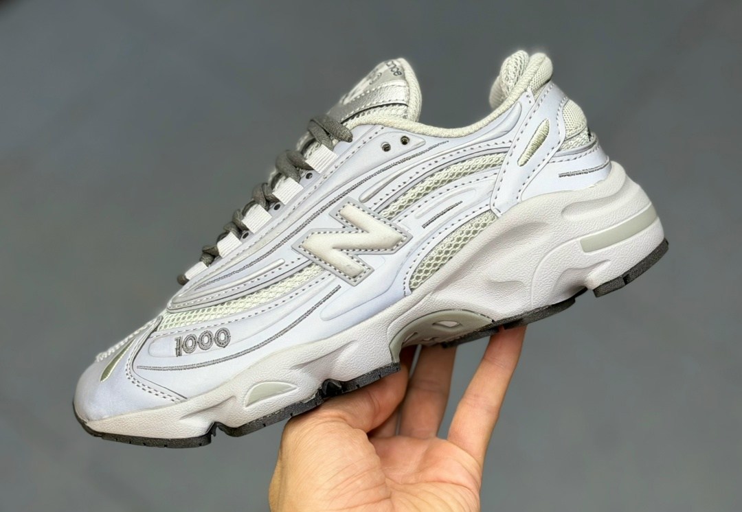 кроссовки 1000 серо-белого цвета new balance,кроссовки new balance 1000,кроссовки new balance,new balance 1000, new balance nb 1000 беговые кроссовки низкие белые мужские