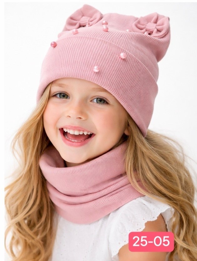 комплект шапка и снуд для девочек,шапка снуд для девочки,демисезонная шапка со снудом,шапочка с хомутом для девочки,шапка снуд комплект