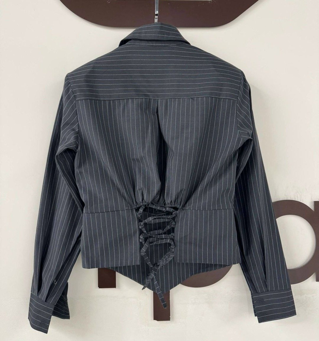 рубашка женская,рубашка женская укороченная,рубашка в полоску,женская блузка,рубашка короткая