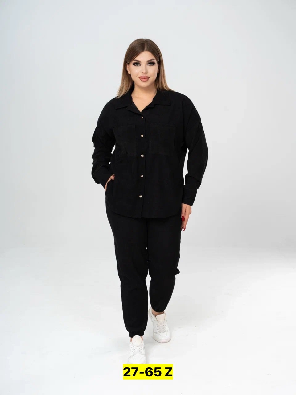 костюм вельветовый больших размеров magico 170318199,костюм вельветовый больших размеров magico,костюм женский,костюм брючный с рубашкой,костюм женский на флисе