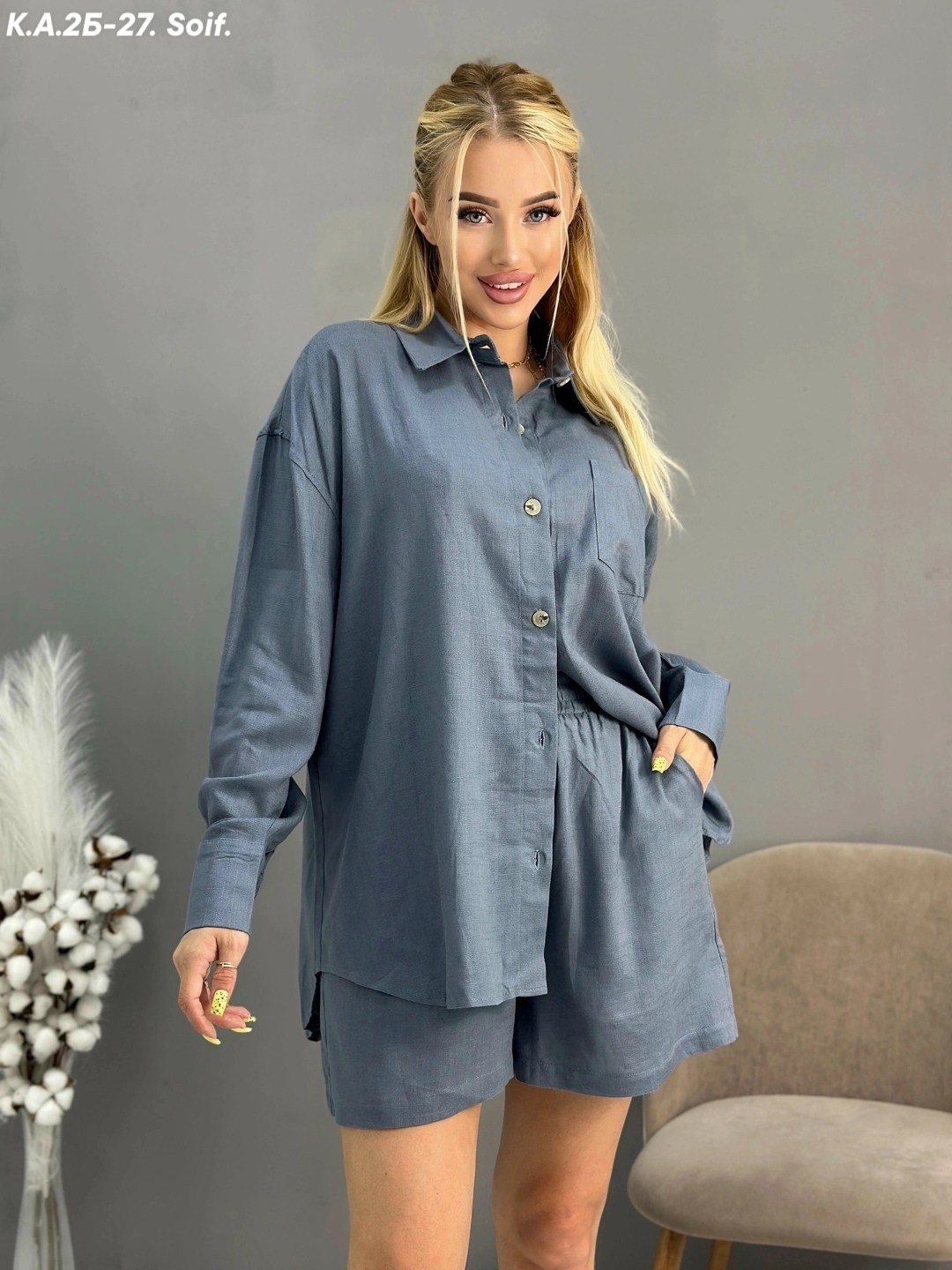 льняной костюм летний с шортами и рубашкой,женские костюмы,костюм женский летний с шортами и рубашкой,костюм с шортами летний льняной,летние костюмы